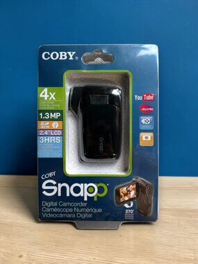 Coby Snapp Digital Camcorder brand CAM4002 NEW & SEALED